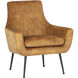 Aletta Nono Tapenade Gold Lounge Chair